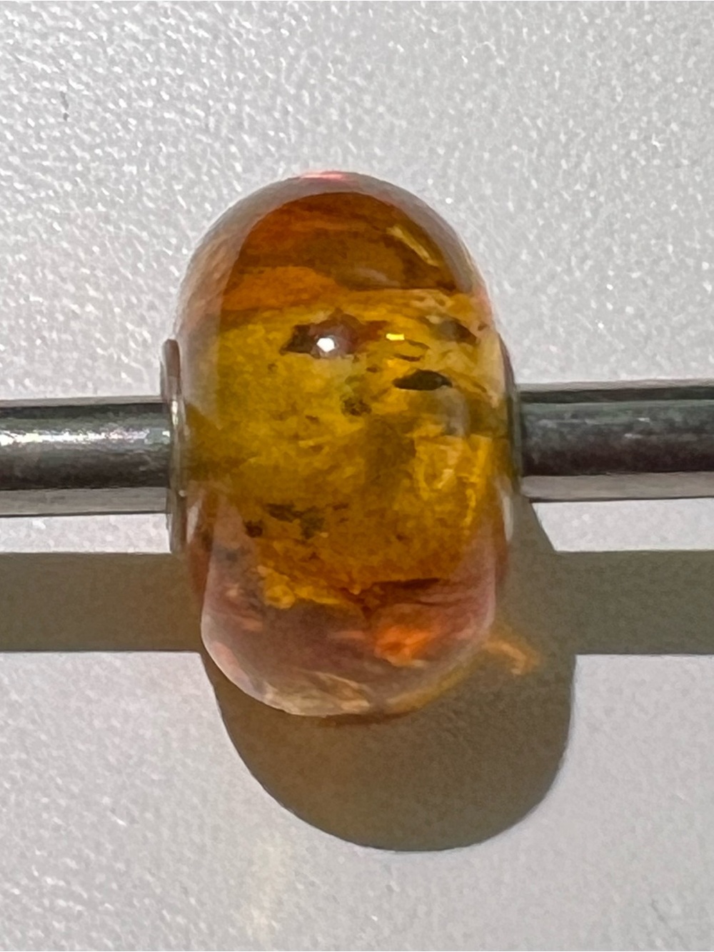 Trollbeads Smooth Amber Glass Bead
V2